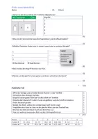 Vorschau - Test - Probe für die 7. Klasse Layoutgestaltung - Deckblatt