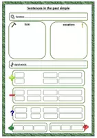 Vorschau - Arbeitsblätter - Sentences in the past simple - cheat sheet - Seite 2