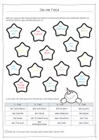 Vorschau - Arbeitsblätter - Die vier Fälle - winterliches Übungsblatt FREEBIE - Seite 3