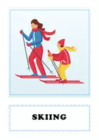 Vorschau - Poster - ⛷🏂 ☃️ Family winter activities / Familie Winteraktivitäten flashcards - Seite 3
