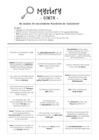 Vorschau - Arbeitsblätter - Mystery Genwirkkette - Deckblatt