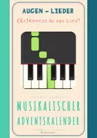 Vorschau - Spiele - musikalische Rätsel 🎄 Adventskalender für Kinder und Erwachsene - Deckblatt