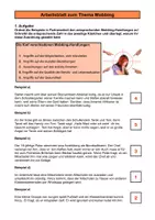 Vorschau - Arbeitsblätter - SOZIALKUNDE: Thema Mobbing (Word/Pages/PDF) inkl. Lösung - Seite 1