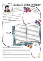 Vorschau - Arbeitsblätter - John F. Kennedy (JFK) Steckbrief - Seite 2