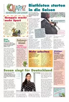 Vorschau - Text - QUAPPIZ-Kindernachrichten, Ausgabe 28.11.2020 - Deckblatt