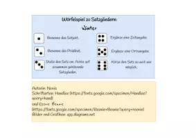 Vorschau - Spiele - Würfelspiel- Satzglieder- Winter - Seite 2