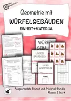 Vorschau - Stundenentwürfe - Einheit Würfelgebäude - Deckblatt