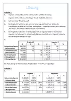 Vorschau - Arbeitsblätter - Übungsaufgaben zur Einkaufskalkulation BwR 8 II Lehrplan Plus - Seite 1