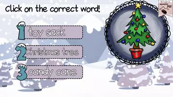 Vorschau - Spiele - interaktives Quiz: Christmas words | North Pole - Seite 3