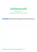 Vorschau - Arbeitsblätter - Reflexion Zahlenstrahl - Zahlenraum bis 10 Wie heißt der Vorgänger und Nachfolger - Deckblatt