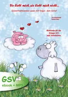 Vorschau - Arbeitsblätter - Sinnentnehmendes Lesen - Sie liebt mich, sie liebt mich nicht - Deckblatt