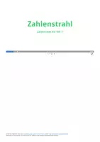 Vorschau - Arbeitsblätter - Zahlenraum - Zahlenstrahl bis 100 1 - Deckblatt