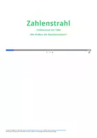 Vorschau - Arbeitsblätter - Zahlenstrahl - Zahlenraum bis 1000 Wie heißen die Nachbarzehner - Deckblatt