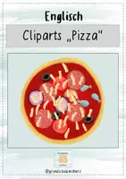Vorschau - selbst erstellte Cliparts/Grafiken - Pizza Cliparts - Deckblatt