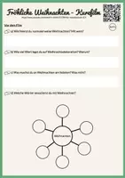 Vorschau - Arbeitsblätter - Video: Fröhliche Weihnachten - DaF & DaZ- B2/C1-Niveau - Seite 1