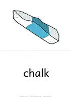Vorschau - Bildkarten - Schulsachen Englisch Grundschule - flashcards english - 15 Bildkarten Englisch - school supplies - Seite 2