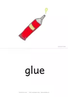 Vorschau - Bildkarten - Schulsachen Englisch Grundschule - flashcards english - 15 Bildkarten Englisch - school supplies - Seite 3