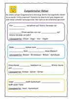 Vorschau - Arbeitsblätter - Klaro DaZ - lustige Spielstunde 3. und 4. Lernjahr - Seite 3