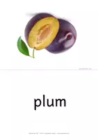 Vorschau - Bildkarten - fruits flashcards english - fruits Bildkarten - 17 Bildkarten & Wortkarten für die Wortschatzarbeit - Seite 3