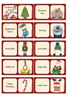 Vorschau - Stationenlernen - Christmas - Domino #weihnachtenauflmp - Seite 1