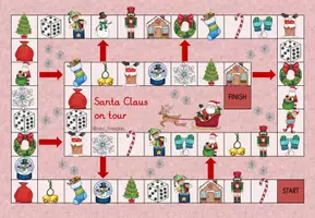 Vorschau - Stationenlernen - Christmas - Spielfeld Santa on tour #weihnachtenauflmp - Seite 3