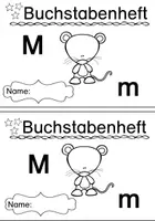 Vorschau - Arbeitsblätter - Miniheft zum Buchstaben M m - Seite 2