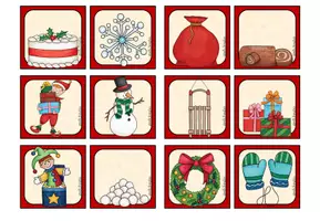 Vorschau - Stationenlernen - Christmas - Matching pairs #weihnachtenauflmp - Seite 2