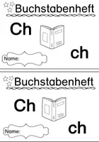 Vorschau - Arbeitsblätter - Miniheft zum Buchstaben Ch ch - Seite 2