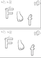 Vorschau - Arbeitsblätter - Miniheft zum Buchstaben F f - Seite 3