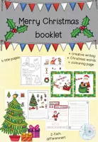 Vorschau - Arbeitsblätter - Christmas - Booklet "This is Santa" #weihnachtenauflmp - Deckblatt