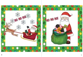 Vorschau - Arbeitsblätter - Christmas - Booklet "This is Santa" #weihnachtenauflmp - Seite 1