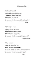 Vorschau - Stundenentwürfe - Fertige Unterrichtsstunde Rhyme little caterpillar Englisch - Seite 3