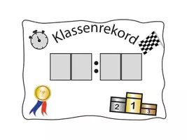 Vorschau - Stationenlernen - Stundenbeginn RekordZeit - Seite 1