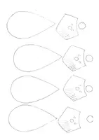 Vorschau - Stundenentwürfe - Kunst mit Klaro - Schneller Weihnachtsmann für Vertretungsstunden - Seite 1