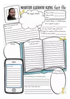 Vorschau - Arbeitsblätter - Martin Luther King Englisch fact file American history - Seite 2