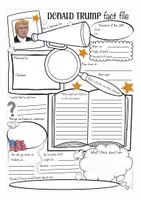 Vorschau - Arbeitsblätter - Donald Trump Steckbrief Englisch Kostenlos! - Seite 2