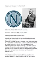 Vorschau - Arbeitsblätter - Wer waren... Alfred Nobel und der Nobelreis? Aufgaben und Lösungen - Seite 1