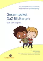 Vorschau - Spiele - BUNDLE - DaZ Bildkarten - 36 Themen-Sets für den DaZ Wortschatz - Deckblatt