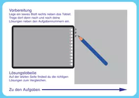 Vorschau - Arbeitsblätter - Digitales Lern-Tablet: Anspruchsvolles Kopfrechnen 1x1 - Seite 2