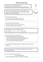 Vorschau - Arbeitsblätter - Zeichnen mit dem Zirkel - Deckblatt