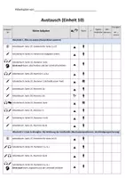 Vorschau - Lehrwerke/Schulbücher - Arbeitsplan Prima Plus A2.2 Einheit 10 Austausch - Deckblatt