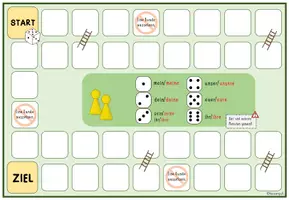 Vorschau - Spiele - Spielbretter (Possessivpronomen in allen Fällen) - Seite 2