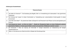 Vorschau - Stundenentwürfe - Unterrichtsbesuch zum Thema Olympische Spiele - Seite 2