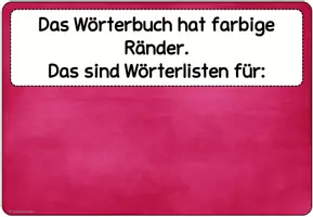 Vorschau - Poster - Merplakate Arbeit mit dem Wörterbuch - Seite 3