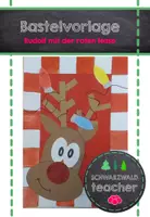 Vorschau - Arbeitsblätter - Materialpaket RUDOLPH - Leporello, Bastelvorlage, Lesen & Malen, Buchstabeneinführung Rr - Seite 1