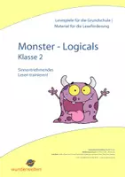 Vorschau - Arbeitsblätter - Leseverständnis Klasse 1 - Monster Logicals Klasse 1 - Logicals Halloween Klasse 1- Logicals Klasse 1 - Deckblatt