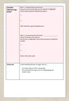 Vorschau - Lehrpläne/Lehrermaterial - Analysegespräch Unterrichtsbesuch Vorlage (Reflexion UB) Referendariat - Seite 1