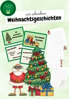 Vorschau - Arbeitsblätter - Schreibimpulse für Weihnachtsgeschichten - Deckblatt