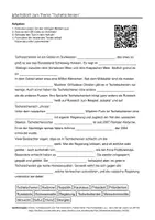 Vorschau - Arbeitsblätter - Arbeitsblätter zum Thema "Tschetschenien" + Lösung & MP3 + - Deckblatt