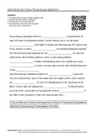 Vorschau - Arbeitsblätter - Arbeitsblätter zum Thema "Ravensburger Spieleland" + Lösung & MP3 + - Deckblatt